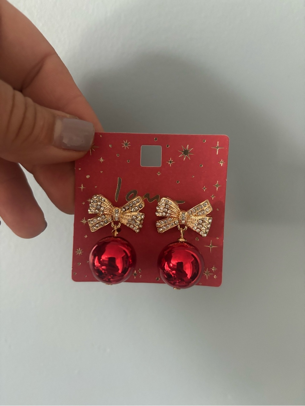 I Am Holiday Earrings - New